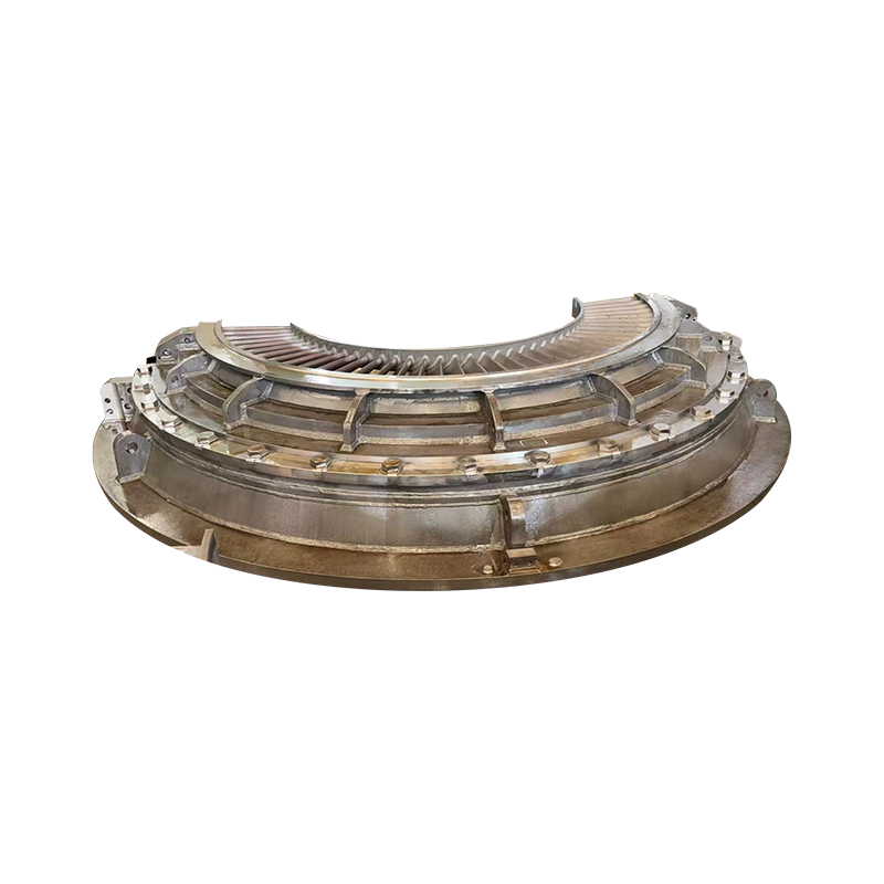 Pièces structurelles en acier au carbone du diaphragme de turbine à vapeur