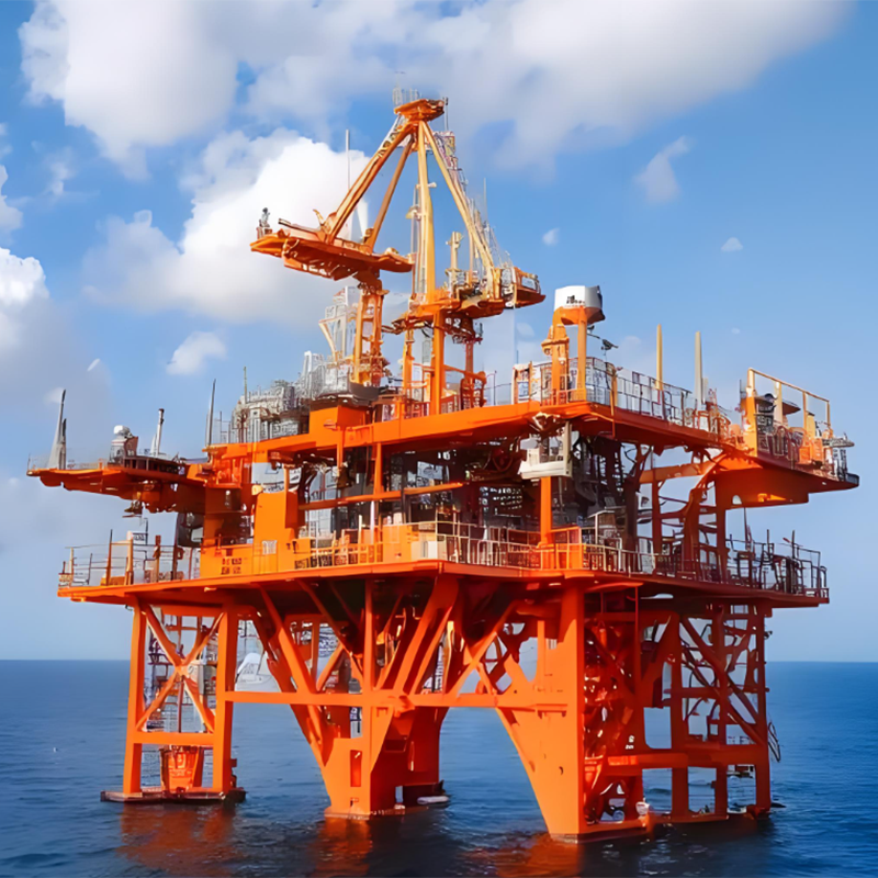 Composants de structure en acier au carbone de plate-forme offshore marine